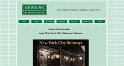 Desktop Screenshot of nycsubwaycalendar.com